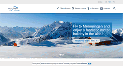 Desktop Screenshot of allgaeu-airport.com